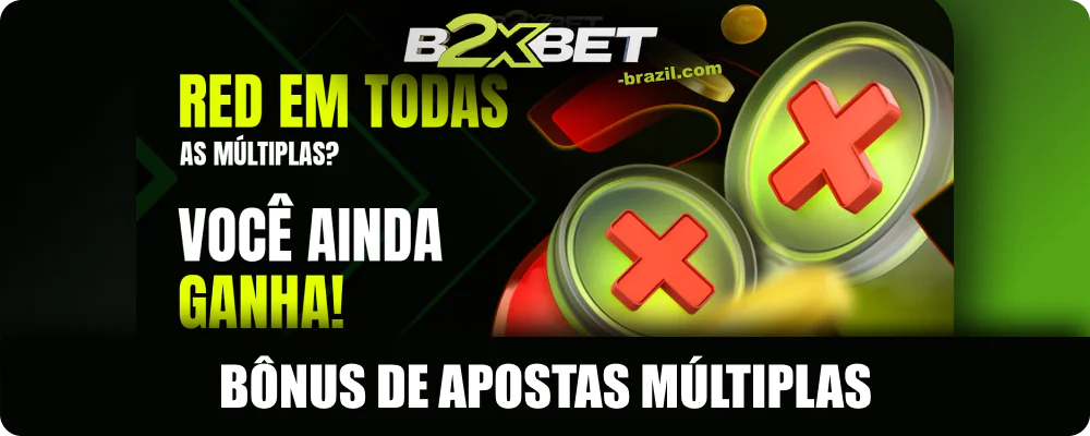 B2xbet Bônus de apostas múltiplas