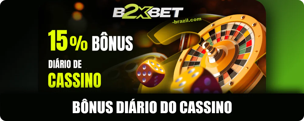 B2xbet Bônus diário do cassino