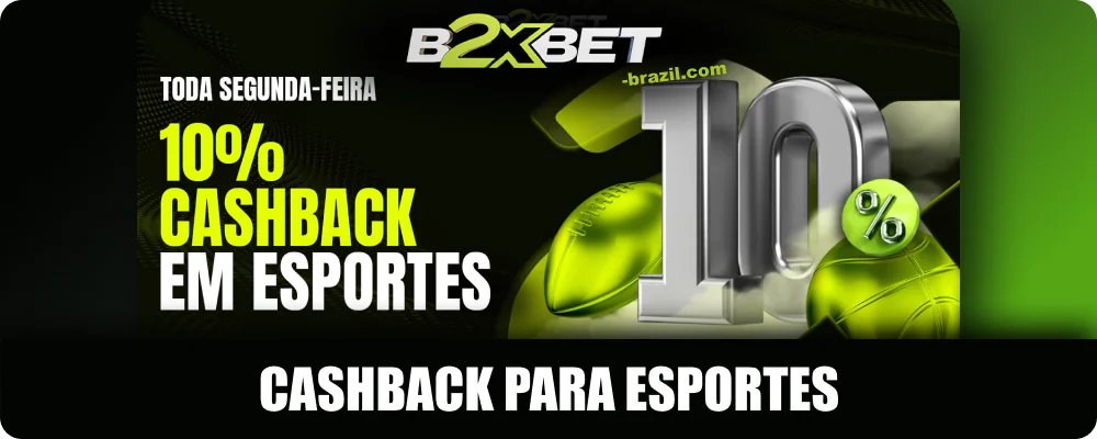 B2xbet Cashback para esportes