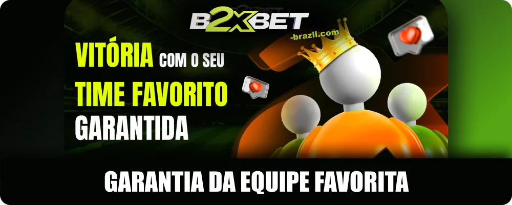 B2xbet Garantia da equipe favorita