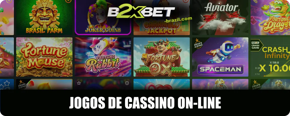 Catálogo de jogos do casino B2xbet