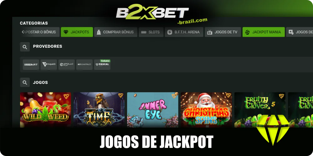 B2XBET Jogos de jackpot