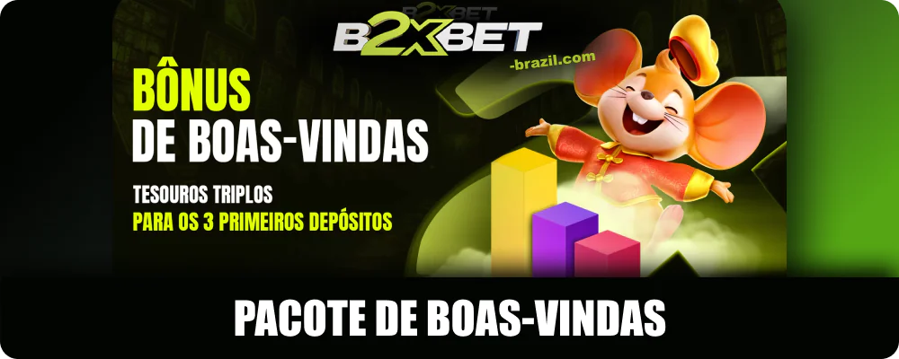 B2xbet Pacote de boas-vindas