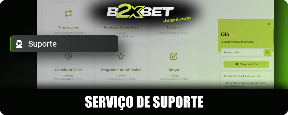 Atendimento ao Cliente B2xbet Brasil