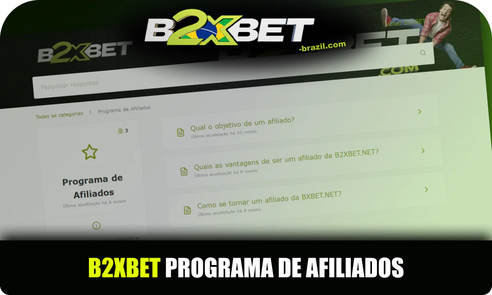 Programa de Afiliação B2xbet Brasil