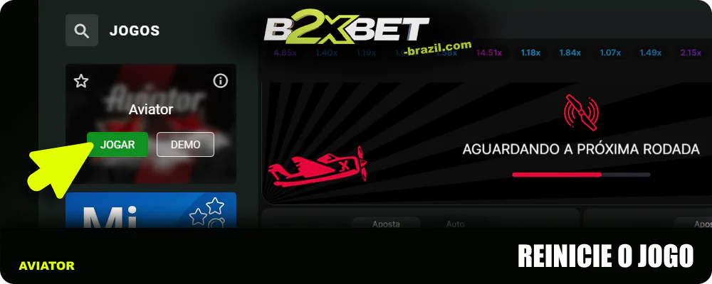 Comece a jogar B2xbet Aviator com dinheiro real